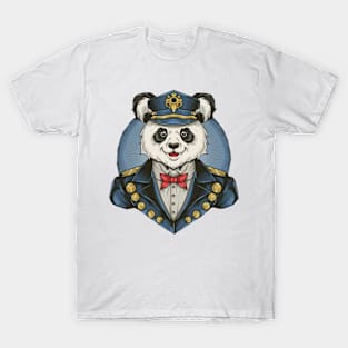 Captain Panda T-Shirt